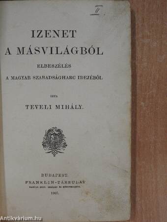 Izenet a másvilágból