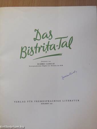 Das Bistrita-Tal