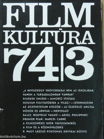 Filmkultúra 1974. május-június