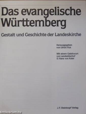 Das evangelische Württemberg