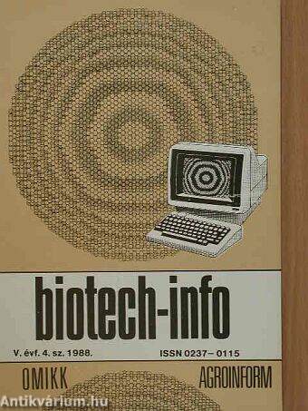 Biotech-info 1988. április