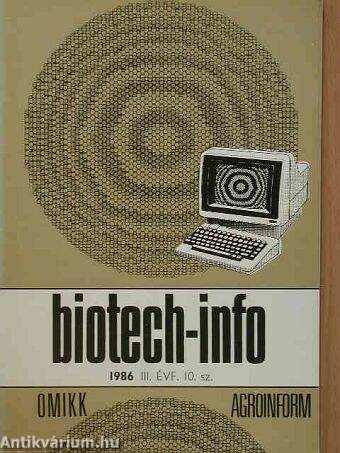 Biotech-info 1986. október