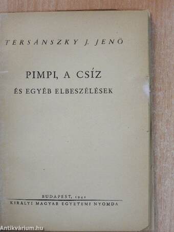 Pimpi, a csíz