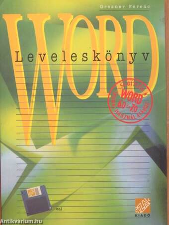 Word leveleskönyv - Floppy-val