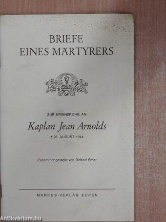 Briefe eines Märtyrers