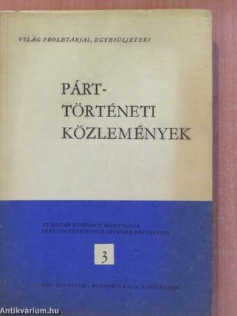 Párttörténeti Közlemények 1979. szeptember