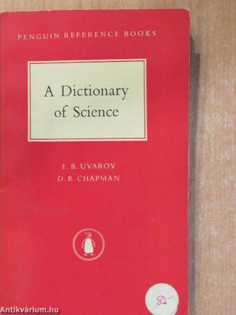 A Dictionary of Science