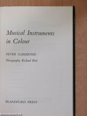 Musical Instruments in Colour