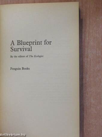 A Blueprint for Survival