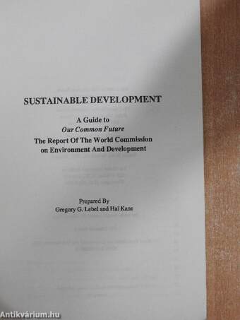 Sustainable Development