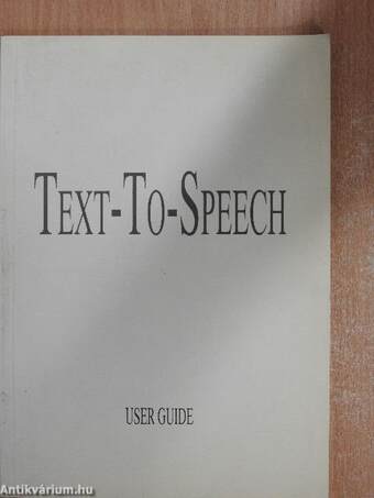 Text-To-Speech