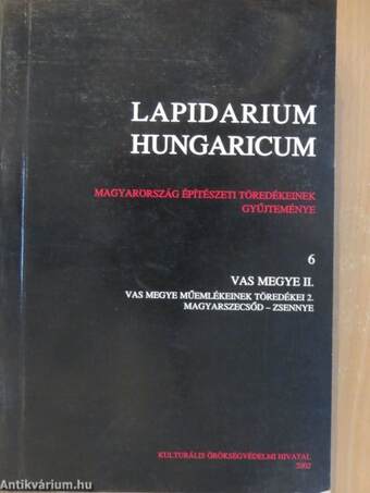 Lapidarium Hungaricum 6.
