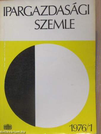 Ipargazdasági Szemle 1976/1-4.+ Különszám