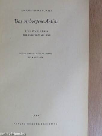 Das verborgene Antlitz