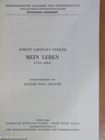 Mein Leben 1772-1847