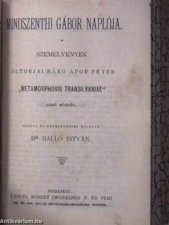 Szocializmus milliomosok számára/Mindszenthi Gábor naplója/Petőfiné Szendrey Julia naplója és levelei Térey Marihoz/Feminista tanulmányok/Adalék a lélek életrendjéhez