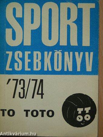 Sport zsebkönyv '73/74