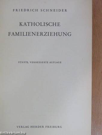 Katholische Familienerziehung