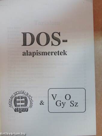 DOS-alapismeretek