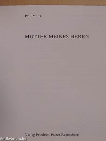 Mutter meines Herrn