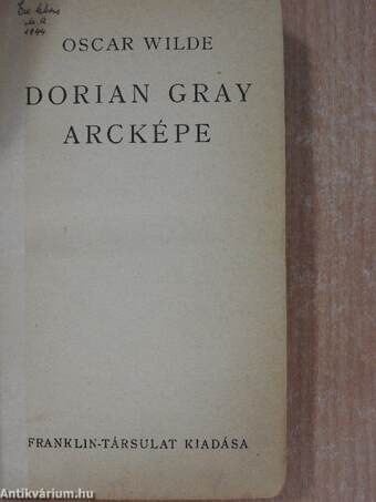 Dorian Gray arcképe