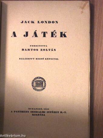 A játék