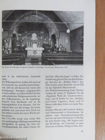 Aus der Geschichte der katholischen Kirchengemeinden in der Stadt Petershagen-Lahde