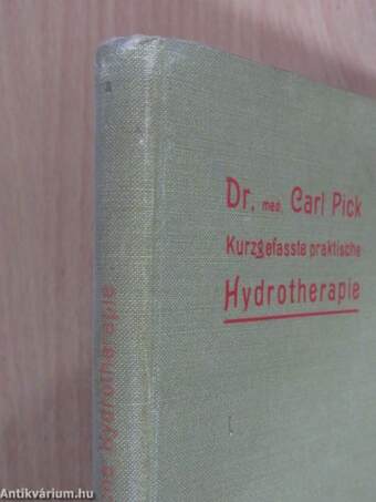 Kurzgefasste practische Hydrotherapie