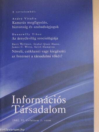 Információs Társadalom 2002/1.