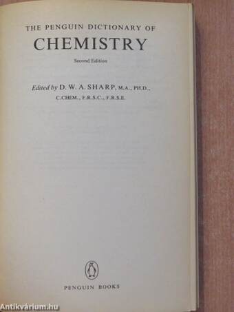 The Penguin Dictionary of Chemistry