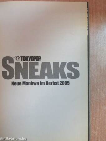 Tokyopop Sneaks - Neue Manhwa im Herbst 2005/Neue Manga im Herbst 2005