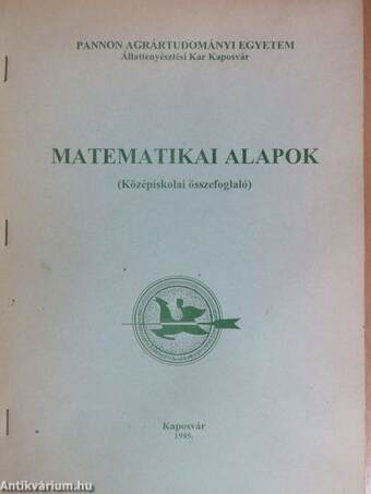 Matematikai alapok