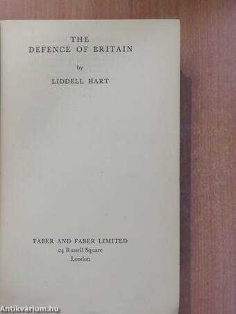 The Defence of Britain