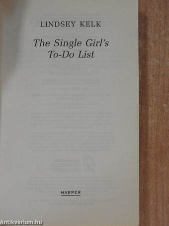 The Single Girl's To-Do List