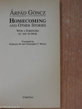 Homecoming and Other Stories