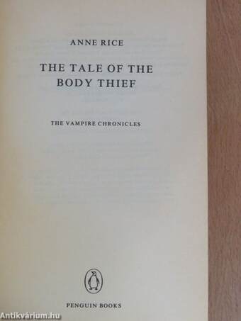 The Tale of the Body Thief