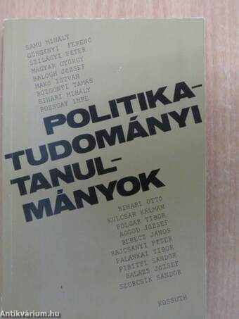 Politikatudományi tanulmányok