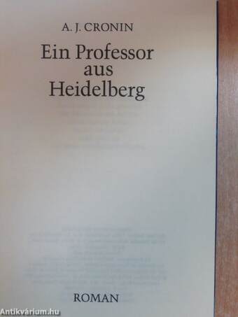 Ein Professor aus Heidelberg