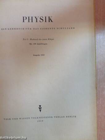 Physik I.