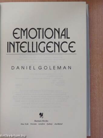 Emotional Intelligence