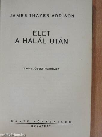 Élet a halál után