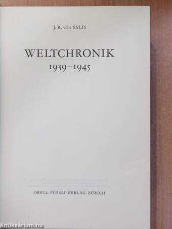 Weltchronik 1939-1945