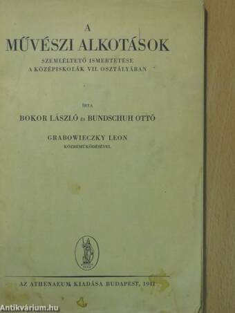 A művészi alkotások szemléltető ismertetése