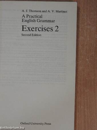 A Practical English Grammar Exercises 2