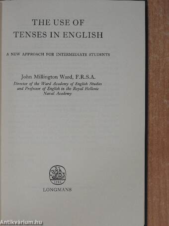 The Use of Tenses in English