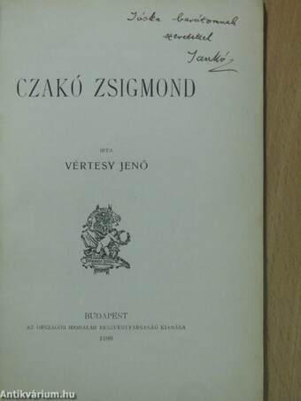 Czakó Zsigmond