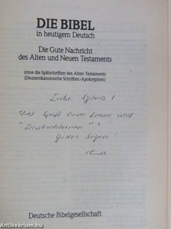 Die Bibel in heutigem Deutsch