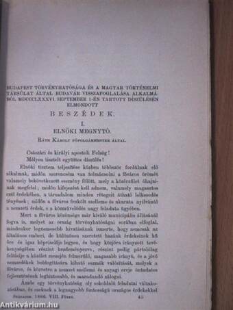 Századok 1886. október 15.