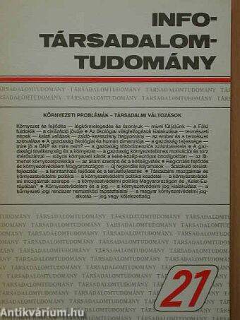 Info-Társadalomtudomány 1992. július