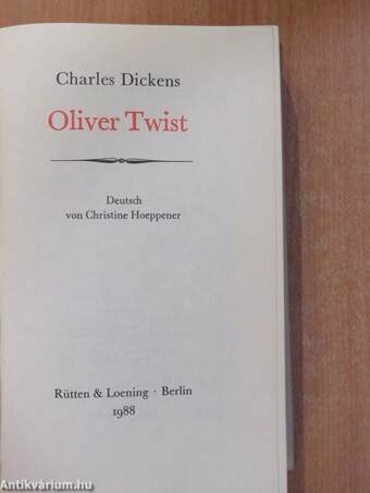 Oliver Twist